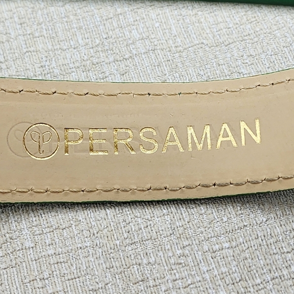 Persaman New York Women's Angie Leather Belt - M - Picture 4 of 7